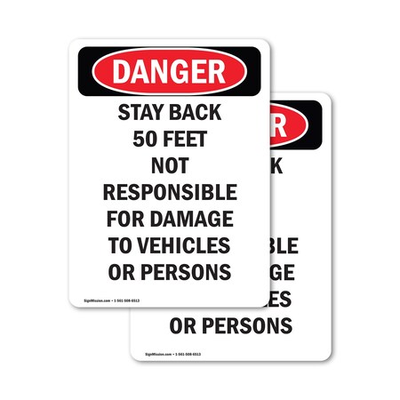 Signmission Safety Culture Sign, 12 in Width, Vinyl Decal, Rectangle OS-2PACK-DS-D-1218-V-2333